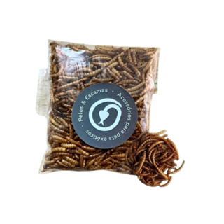 Tenébrio Desidratado Molitor Nutricional para Aves e Répteis 30g em Oferta na Shopee