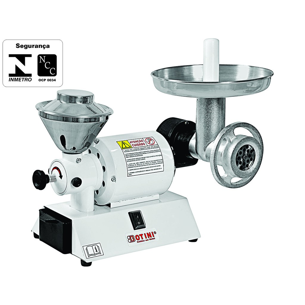 Multiuso Moedor De Carne E Café Elétrico Bivolt Botini