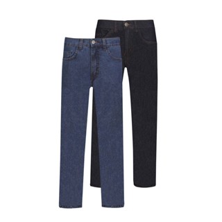 Kit 2 Calças Masculinas Jeans Básicos Amaciados Polo Wear Sortido