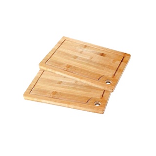 Kit 2 Tábua Para Corte De Bambu Para Cozinha Churrasco em Oferta na Shopee