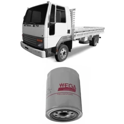 Filtro Óleo Ford F350 F4000 Cargo 815s Cummins 4bt 96 A 2019