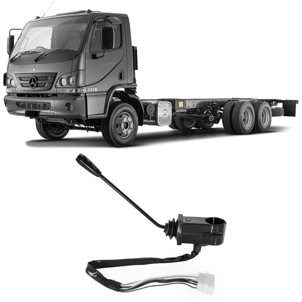Chave Seta Axor Atego Actros Sem Limpador Alavanca Curta