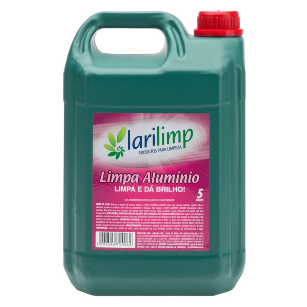 Limpa Alumínio Líquido Larilimp - 5L - Home & Living
