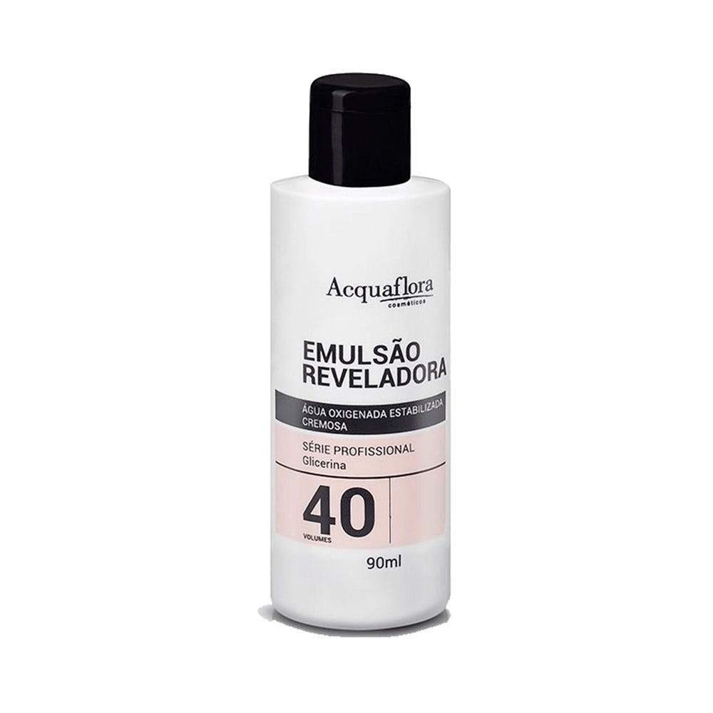 Água Oxigenada Acquaflora 40 Volumes 90ml - Beauty