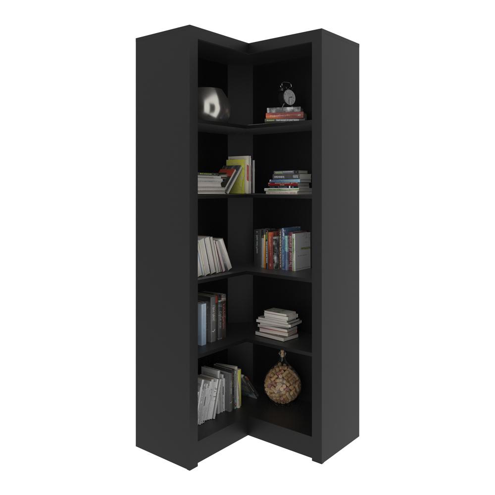 Estante Armário de Canto Multimóveis CR25034 Preto em Oferta na Shopee