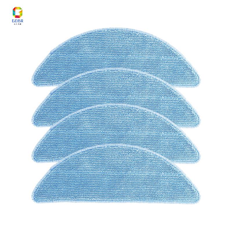 4Pcs Acessórios De Substituição De Esfregão Pano De Limpeza Rag Adequados Para O Robô De Varredura ILife V3S V5S V5 V3