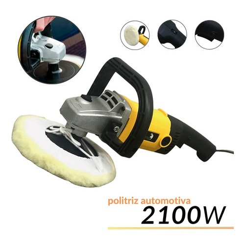 Politriz Automotiva Angular 1600w Importway Disco 18cm 220v