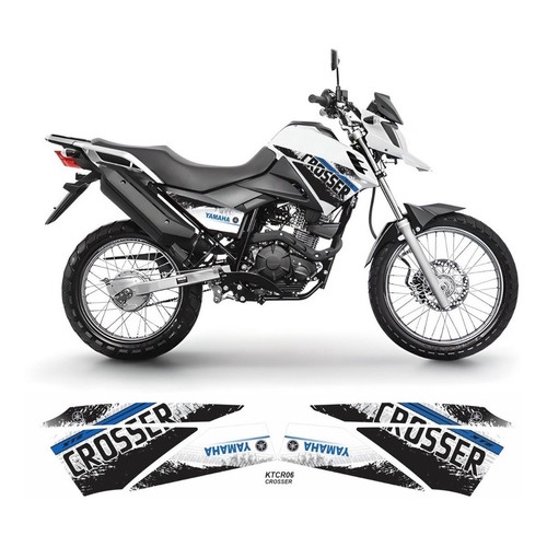 Kit Adesivos Moto Yamaha Crosser Xtz 150 2014 A 2021  R06 em Oferta na Shopee