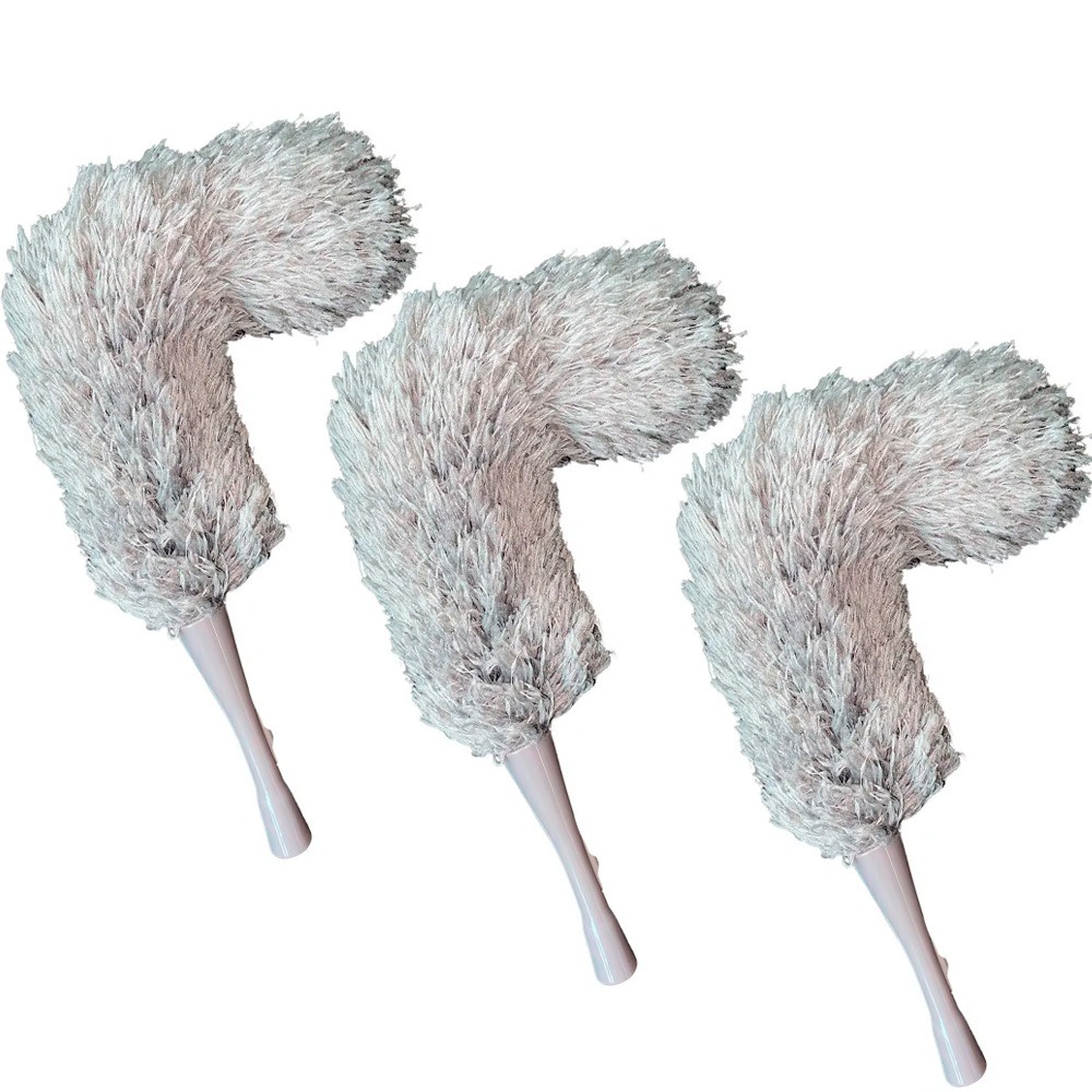 Kit Espanador eletrostático microfibra 3 peças