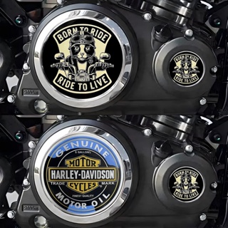 Cat Rider TR300 Motocicleta Etiqueta Metálica Rótulo Da Embreagem Tampa Autocolante Decoração Do Motor Impressão Decalque em Oferta na Shopee