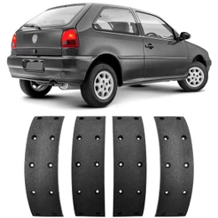 Lona Freio Volkswagen Gol G2 G3 Santana 1.8 Traseira Fras-le
