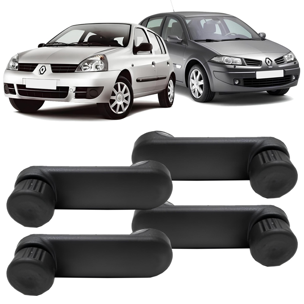Kit Manivela Vidro Clio 99 a 2012 Mégane 97 a 2012 Sem Lado