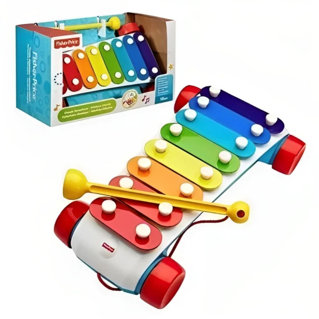 Instrumento Musical Xilofone Fisher Price CMY09 - Mattel em Oferta na Shopee