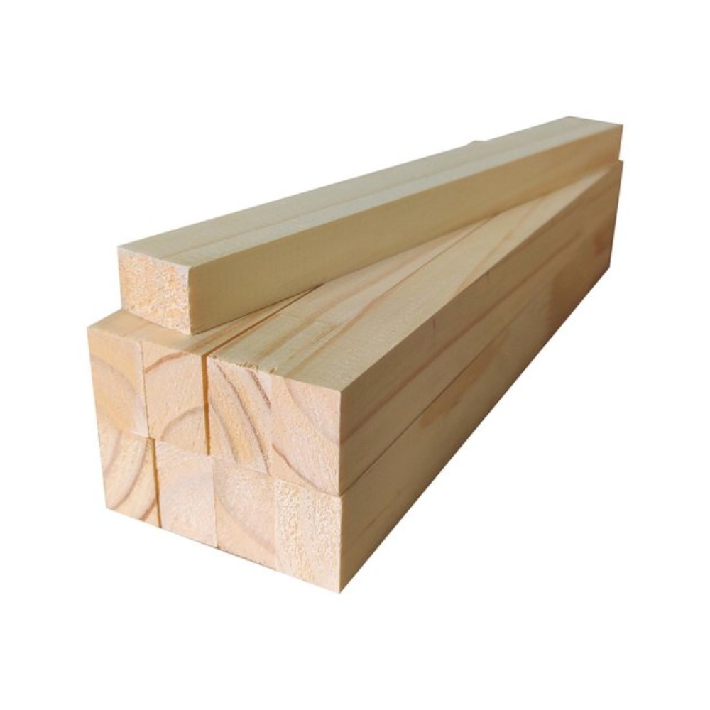 Kit 10 Ripas Madeira Pinus 2x3cm para Artesanato DIY e Decoração