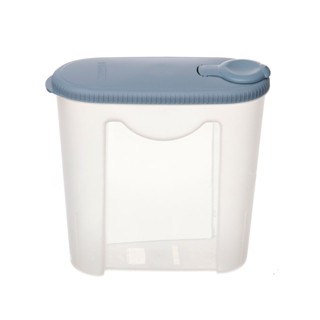 Porta Sabão com Dosador Plástico Azul/Transparente 1kg Hydrus Sanremo