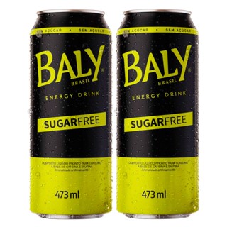 Kit 2 Energético Baly Sugarfree 473ml