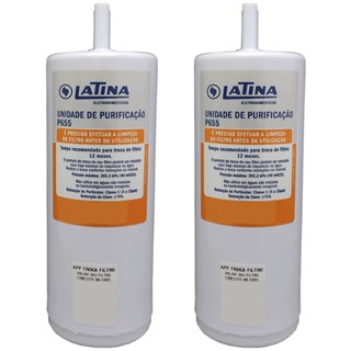 2 Refil Filtro Latina P655 Original - Pn535 Vitamax Purifive
