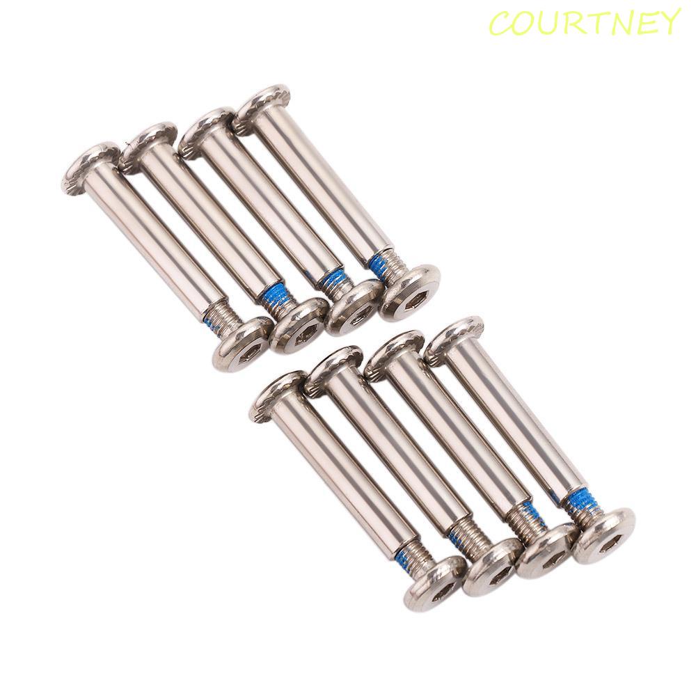 COURTNEY Skate Sapatos De Eixos De Patins De 6mm De Diâmetro Externo Acessórios Rodas Parafusos Espaçador De