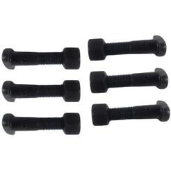 KIT 6 PARAFUSOS RODA RAIADA 18X85MM TRAS SCANIA 110 111 L LK LS CABEÇA MEIA LUA ZM 4001820