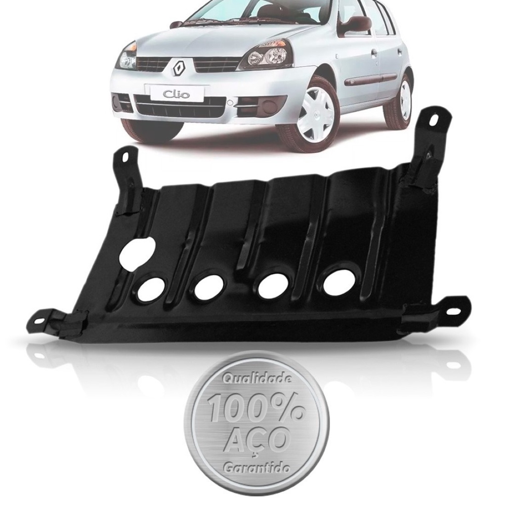 Peito De Aço Protetor Carter Clio Todos 2003 A 2016 em Oferta na Shopee