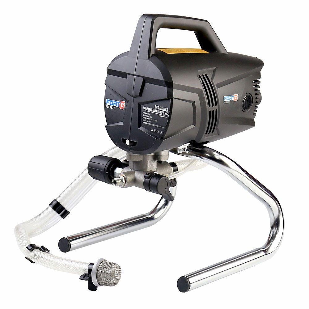 Máquina de Pintura Airless 110/127v Potência 1.35HP 3000psi 1,2L/min + Acessórios - FortG - Home & Living