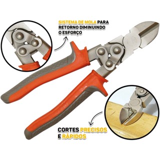 Alicate Corte Diagonal C/ Alívio De Força 1/2 Polegadas Aço Cromo Vanádio Bestfer em Oferta na Shopee