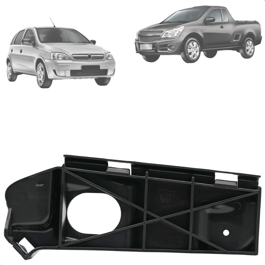 Guia Para Choque Dianteiro Montana Corsa 2002 2003 2004 Até 2012