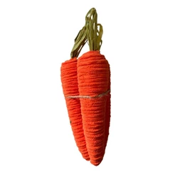 Enfeite Decorativo de Páscoa - Cenouras - 23cm - 1 unidade - Rizzo