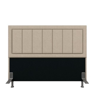 Cabeceira Estofada Para Cama Queen Istambul Linho Bege - M. Arapongas em Oferta na Shopee
