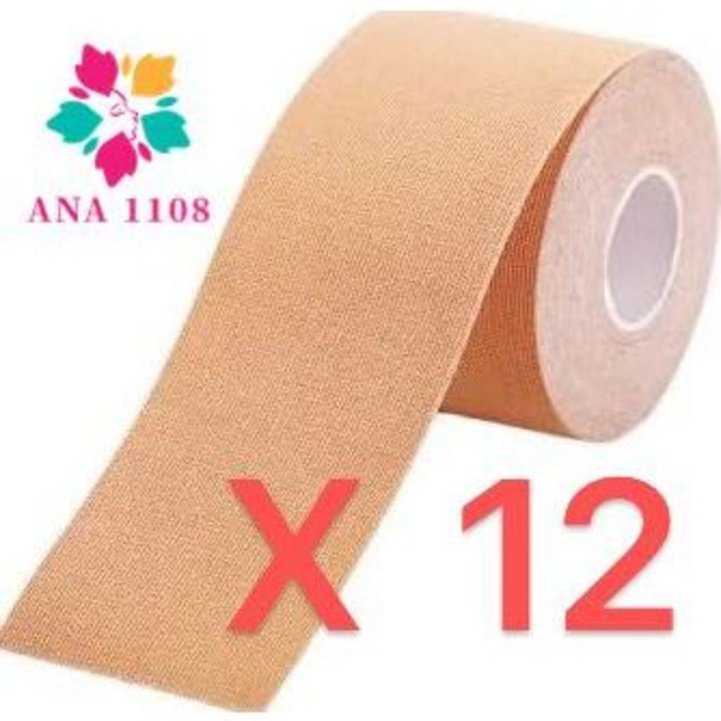 GUI ANA KIT 12 Pcs Sutiã Rolo Adesivo Levanta Peito Seio Fita Boob Up Invisível em Oferta na Shopee
