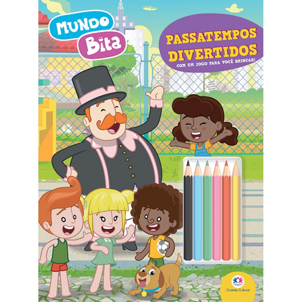 Livro Mundo Bita - Passatempos divertidos em Oferta na Shopee