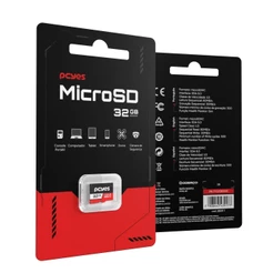 Cartão De Memória Pcyes Micro Sd 32gb C10 U3 V30 - Py32gbsdhc