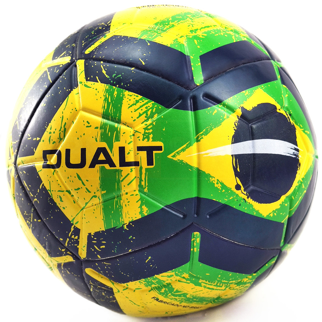 Bola De Futebol Campo E Society Seleção Brasileira Licenciada N° 5 Dualt