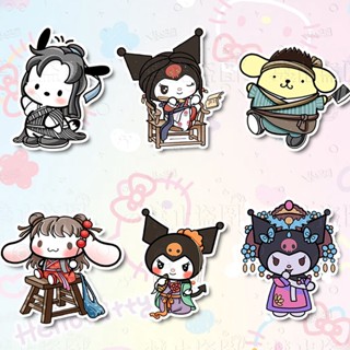 Brochura Animação De Desenho Animado Sanrio Acrílico Fofo Pino De Decoração De Saco Criativo