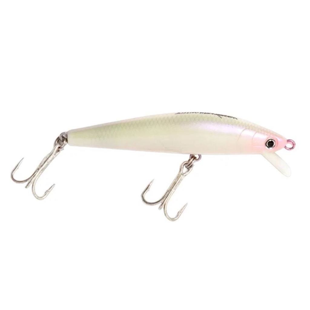 Isca Artificial Para Pesca Nelson Nakamura Queen 90 9cm 12g Ação Meia-Água Cor Opaca Pérola 102