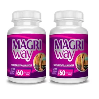 02un Magri Way Suplemento Alimentar 500mg 60 Capsulas
