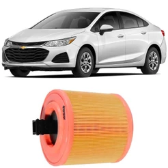 Filtro Ar Chevrolet Cruze 1.4 16v 2016 A 2022 Wega Wr150
