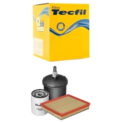 Kit Troca De Filtros Ka 1.0 1.6 Gasolina 2000 A 2013 Tecfil