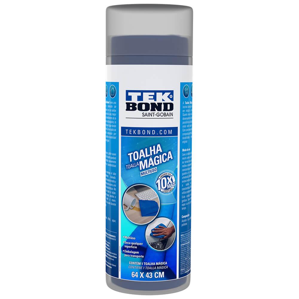 Toalha Mágica Multiuso Azul 64X43cm Tekbond TOM8461 em Oferta na Shopee