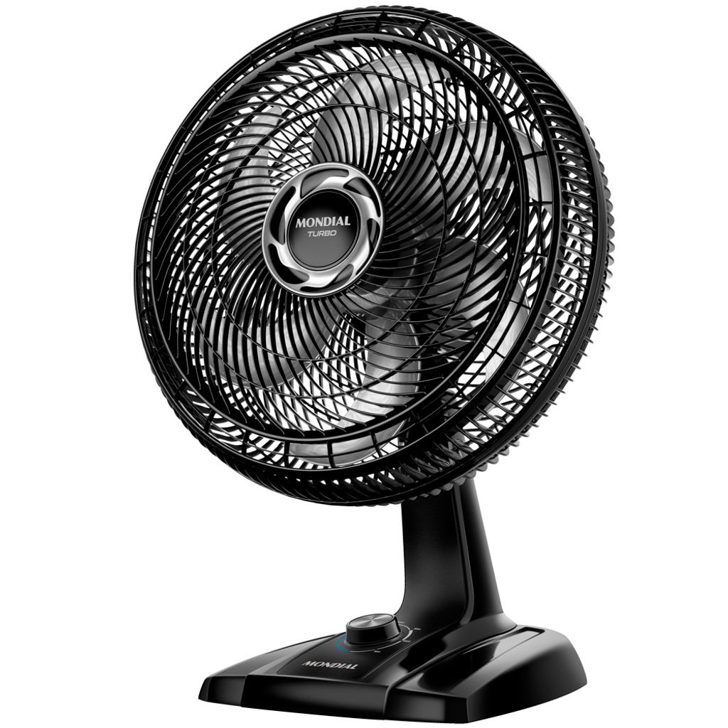 Ventilador de Mesa Mondial - Turbo 06 Pás - VT-40-NB em Oferta na Shopee