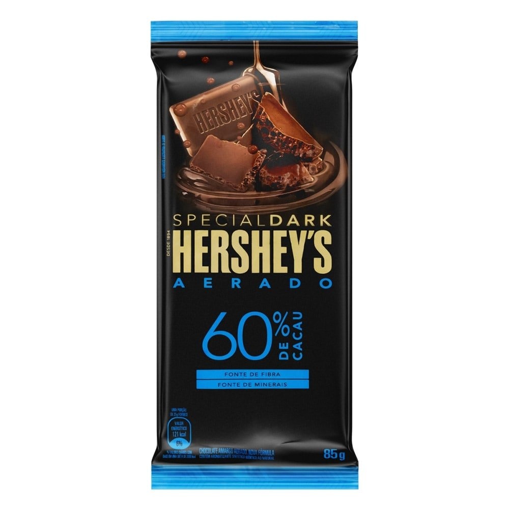 Chocolate Hersheys Special Dark Air 85g - Embalagem c/ 12 unidades