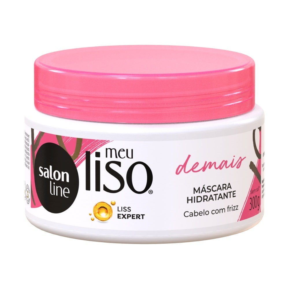 Máscara Hidratante Meu Liso Demais Salon Line 300g em Oferta na Shopee