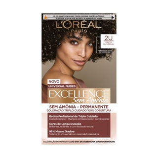 Coloração Imédia Sem Amônia Excellence Universal Nudes Shade Preto 2U em Oferta na Shopee