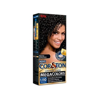 Tintura Cor & Ton 1.110 Preto Onix em Oferta na Shopee