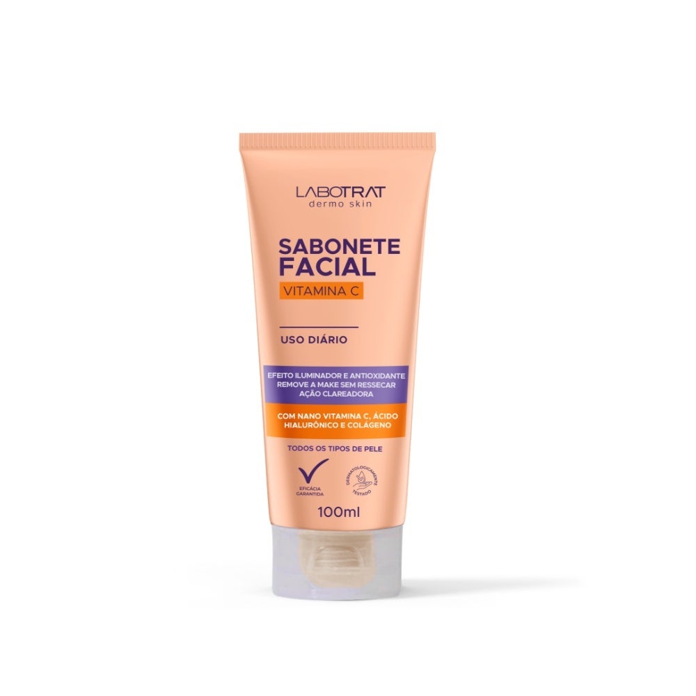 Sabonete Facial Labotrat Vitamina C 100ml em Oferta na Shopee