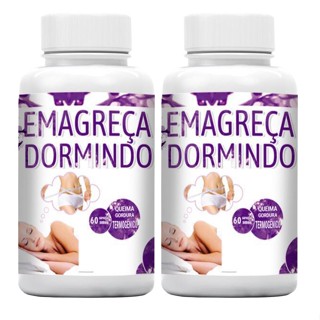 2 UN - Emagreça Dormindo 60 Capsulas Termogênico