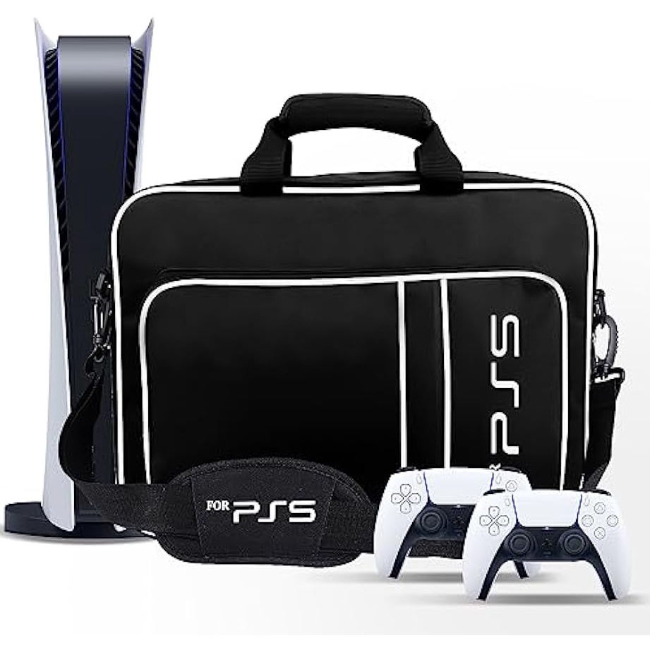 Estojo De Transporte Para Bolsa De Viagem PS5 Protetora PS5 Adequado Console PS5 Disc/Digital Edition , Controladores , Cartões De Jogo , Fones De Ouvido Jogos E Outros Acessórios