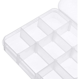 Mini Organizador Porta Treco Plástico 10 Divisórias Transparente - VMP em Oferta na Shopee
