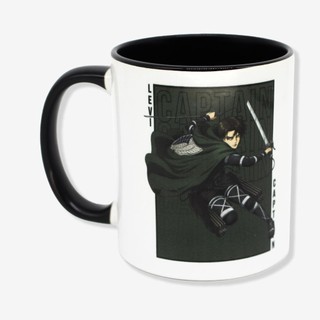 Caneca Pop Captain Levi - Attack on Titan em Oferta na Shopee