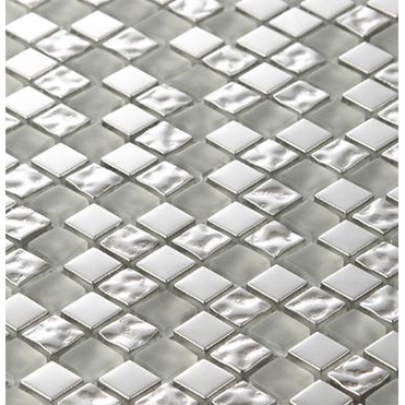 Pastilha De Vidro 30X30 Creare Cg15bn-Rocha 1,4X1,4 La Bella